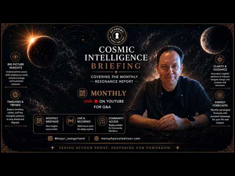 Cosmic Intelligence Briefing: The August Briefing