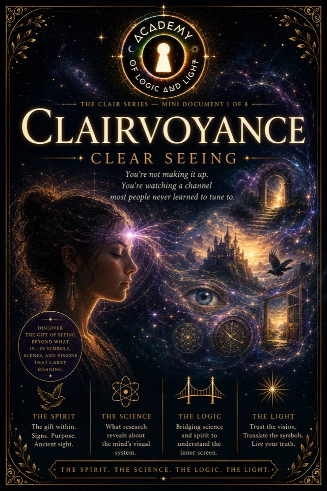ClairVoyance · Clear Seeing: The Clair Series, mini document 1 of 8