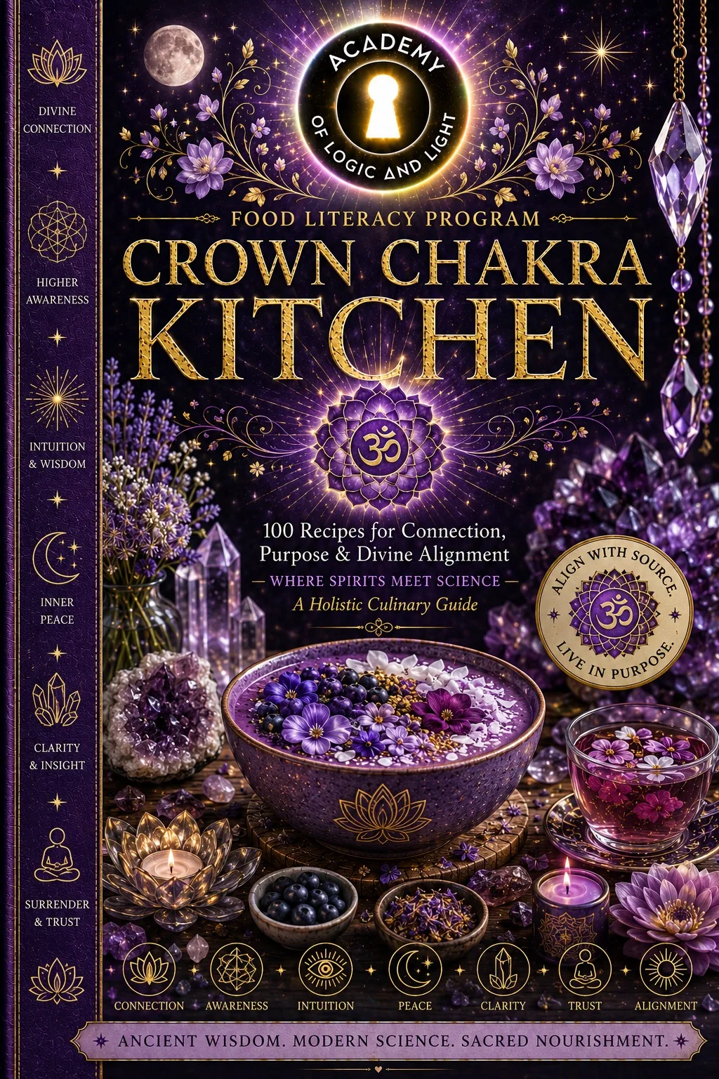 Crown Chakra Kitchen cover