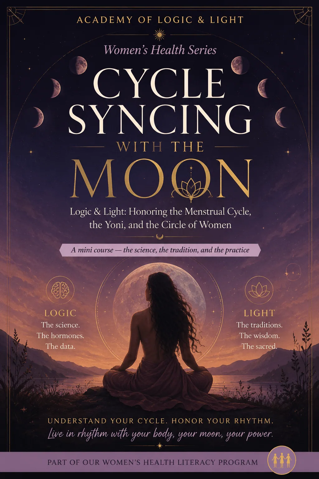 Cycle Synching with the Moon cover