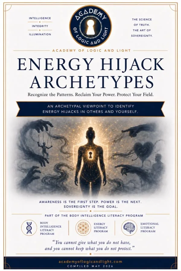 Energy Hijacking Archetypes: A Field Guide