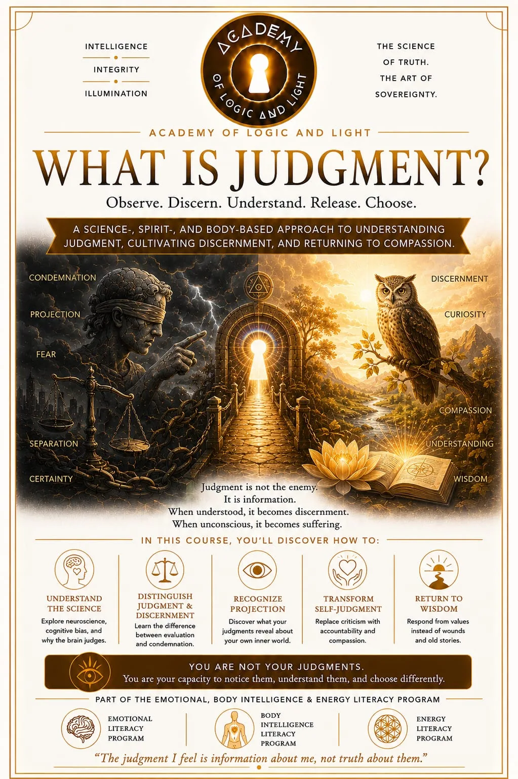 What is Judgment & How to Move Through It cover