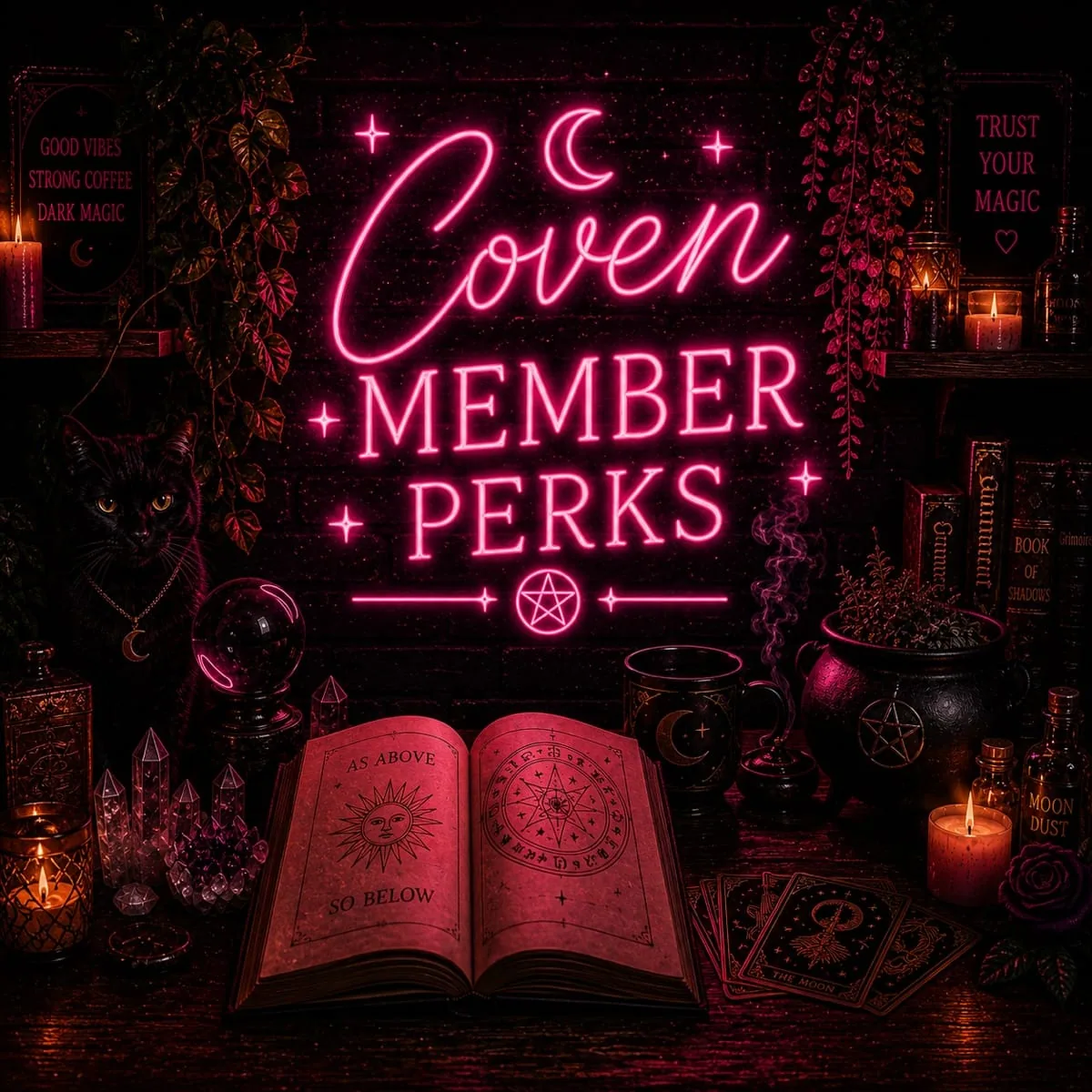 The Coven · member perks