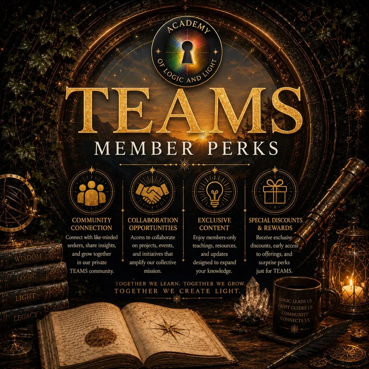 TEAMS · member perks