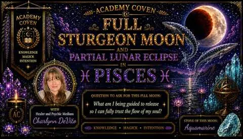 Full Sturgeon Moon in Pisces